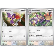 Pokemon TCG: Paradox Rift - Aipom / Ambipom