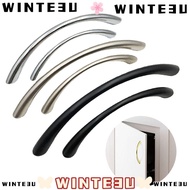 WINTE3U Furniture Handle, Multifunctional Zinc Alloy Curved Handles,  Hardware Furniture Drawer Pull