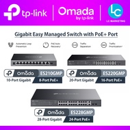 TP-Link Omada ES210GMP ( 10-Port ) │ ES220GMP ( 20-Port ) │ ES228GMP ( 28-Port ) Gigabit Easy Manage