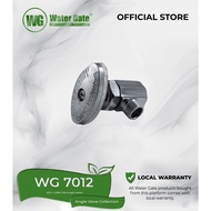 1/2F x 3/8M Solid Brass Angle Valve | Water Gate WG 7012
