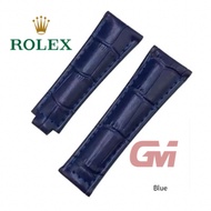 Watchbands Bracelet Fit Leather Watch Strap For Rolex Daytona Submariner Watch