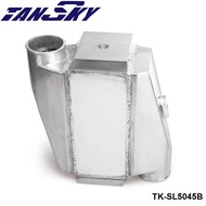 12"x12"X4.5" Bar & Plate Front Mount Water-To-Air Turbo Intercooler Aluminum Universal TK-SL5045B