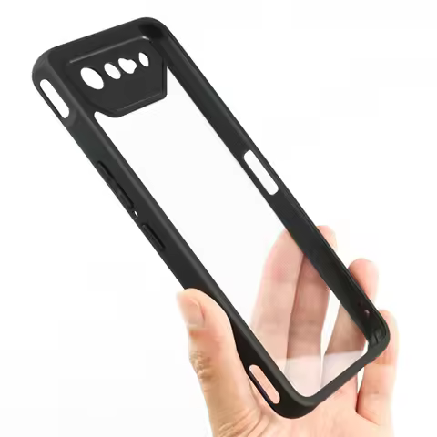 For Asus ROG Phone 7 Case Cover For ROG Phone 7 6 6Pro Shell Bumper Transparent Soft Capa Para Back 