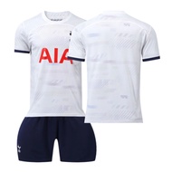 23-24 New Tottenham Home No. 7 Son Heung-min Jersey With Socks + Shin Guards Childrens Football Unif