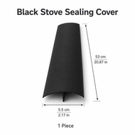 1Pc Stove Gapp Covers Silicone Stove Sealing Cover 5.5 x 53 cm / 2.17 x 20.87 in Trim-to-Fit Kitchen
