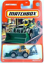 Matchbox MBX Backhoe 68/100 [Green/Yellow]