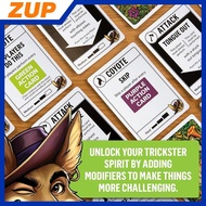 ZUP Coyote Game, Coyote Party Card Game, Meet The Action-Packed Card Game Full Of High Fives And Hav