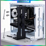 zzz PC Case GPU Support Mount with Positionable Platform Twin Adjustment Guides and Dedicated Padded