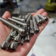 L 14 bolt /m10 fine thread 1.25 titanium stainless steel model length 2cm to 7cm