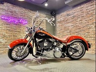 2009年  哈雷 Softail FLSTN Deluxe 全車改裝精品 可分期 歡迎車換車 美式 嬉皮