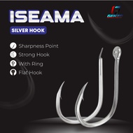 Genzo ISEAMA Silver Flat Fishing Hook 1009 SF