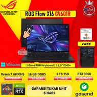 Laptop Gaming Asus ROG Flow X16 RTX3060 Ram 16gb 1TB SSD 165Hz R7