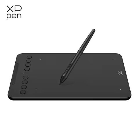 XPPen Deco Mini7 V2 Graphics Tablet 7*4.3 inch Digital Drawing Tablet 8 Key for Android Windows Mac 
