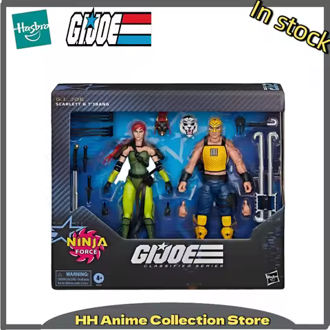 In Stock Hasbro Special Forces GIJOE 6-inch Movable 212 Ninja Power Redhead Jabon Set Collection Gif