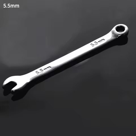 5.5mm Combination Wrench Spanner Steel Alloy Open Box End Wrench Ring Open Spanner Double Head Wrenc