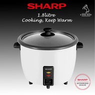 SHARP KS-H188G-WH 1.8LITRE / PANASONIC Rice Cooker1.8L Keep Warm Function SR-Y18