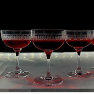 Crystal Couper Martini - Cocktail Glass