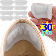 แผ่นรองส้นเท้าหนัง PU 3/5/10/15คู่แผ่นรองเบาะรองนั่งสำหรับผู้หญิง Relief ปวดป้องกันการสึกหรอแผ่นแปะต