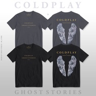COLDPLAY MUSIC T-SHIRT - COLDPLAY - GHOST STORIES - COLDPLAY - MUSIC OF THE SPHERES TOUR