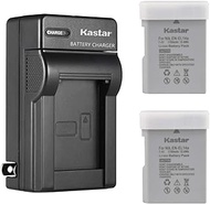 Kastar 2-Pack Battery and AC Wall Charger Replacement for Nikon EN-EL14a, EN-EL14b, EN-EL14c, EN-EL1