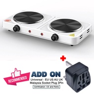 Double Hot Plate Electric Stove Induction Cooker Multifunction Without Gas Cooking Dapur Memasak Elektrik Serbaguna