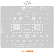 Amao SAM1 Exynos8895/MSM8998 CPU BGA Reballing Stencil Tin Planting Soldering Net for S8/S8+/N0TE8 G