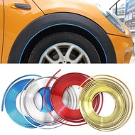 1M Car Anti-Collision Tires Rim Decoration Strip For MINI Cooper Auto Lamp Trim Avoid Scratch Refit 