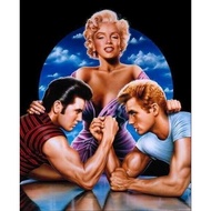 Legend James Dean Elvis Presley Marilyn Monroe Art Film Print Silk Poster Home Wall Decor Xinch 0903