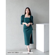 NESSA SLIT DRESS - JOTHELABEL