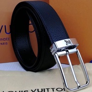 LV7018 New Style Pin Buckle Cowhide Men Women Belt 34mm Casual All-Match