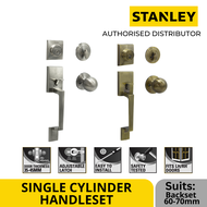 Stanley Single Cylinder Handleset Entrance Backset 60/70mm / Main Door Entry Grip Handleset/ HDB lock / BTO lock