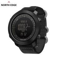 North Edge Apache3 Nylon Strap Outdoor Sports Watch For Men Waterproof 50m Altimeter Barometer Compa
