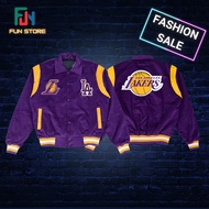 UNGU Men's and Women's Basketball jacket Crop oversize Los Angles Lelaker SML M XL 2Xl 3XL 5Xl 4XL P