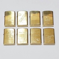 [COD] Korek Api Zippo Original Made In USA Gold Denting 2x - Random
