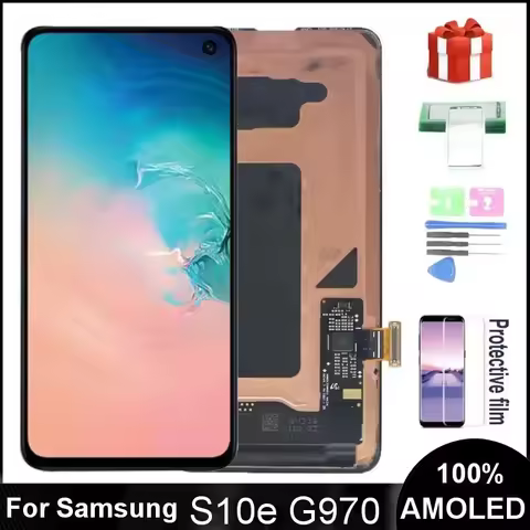 5.8" SUPER AMOLED S10E Screen For Samsung Galaxy S10e G970 G970F G970U G970W LCD Display Touch Digit