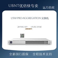 【可開發票】UBNT優倍快Ubiquiti UniFi USW-Aggregation-Pro萬兆光纖交換機