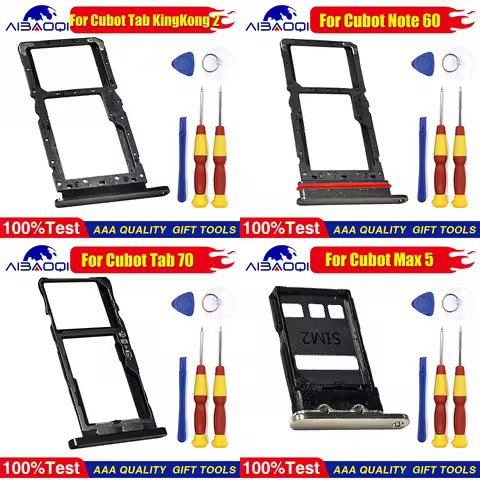 Sim Card Holder For Cubot Max 5 Note 60 Tab 70 Tab KingKong 2 Tab KingKong S X100 Sim Card Slot Tray