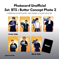 Unofficial Photocard Set "BTS-Butter Concept Photo"