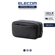 ELECOM 'GP14' Multi-purpose Gadget Pouch / Series 14 / For Coins / Powerbank / Smartphone / Cable (B