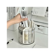 desk organiser stationery organizer Pen Holder Storage Box Office Desktop Large Capacity Transparent