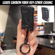 Lexus RX 350 NX ES IS GX LX Carbon Fiber Car Key Cover Casing