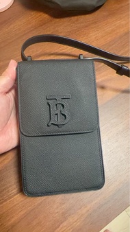 Burberry TB Monogram 黑色銀包