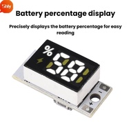 SHLY Battery Level Indicator Module, Accurate Percentage Display Series Connected Battery Power Mete