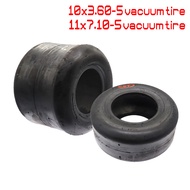 10x3.60-5 Tubeless Tyre 11x7.10-5Tubeless Tyre for Go Kart Vacuum Tire Front Wheel Tire Accessories