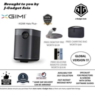 XGIMI HALO + PLUS Smart Projector c/w Free Desktop Pro Stand &amp; Carrying Bag (Latest Model) - 1 Year Local Warranty