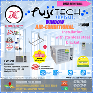 WINDOW AIRCON [FUJITECH] [FW-09F][With installation]