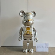 BEARBRICK x Mastermind Japan Chrome BE@RBRICK 1000% Silver MMJ 初代 電鍍銀 繁榮 限量 經典