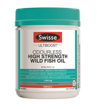 Swisse Ultiboost 無腥味高濃度野生魚油 1500毫克 200粒 萬寧版 [原裝正貨]