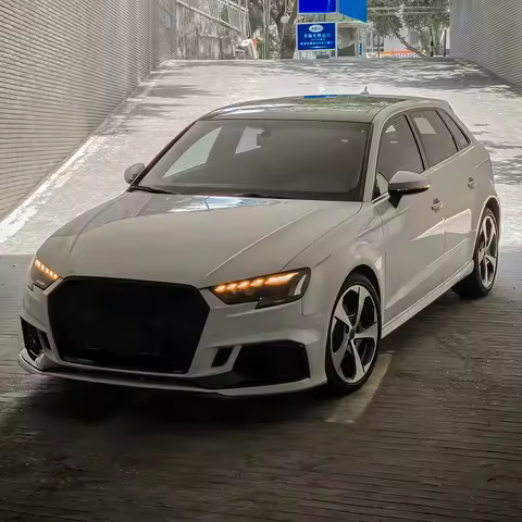 Audi A3 Emark Car Bright LED HeadLamps For Audi A3 S3 8V 2013-2016 Audi 2017-2019 Projector Lens LED