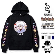 Japanese ANIME HOODIE HUNTER X HUNTER HXH KILLUA ZOLDYCK NEWEST CASUAL HOODIE